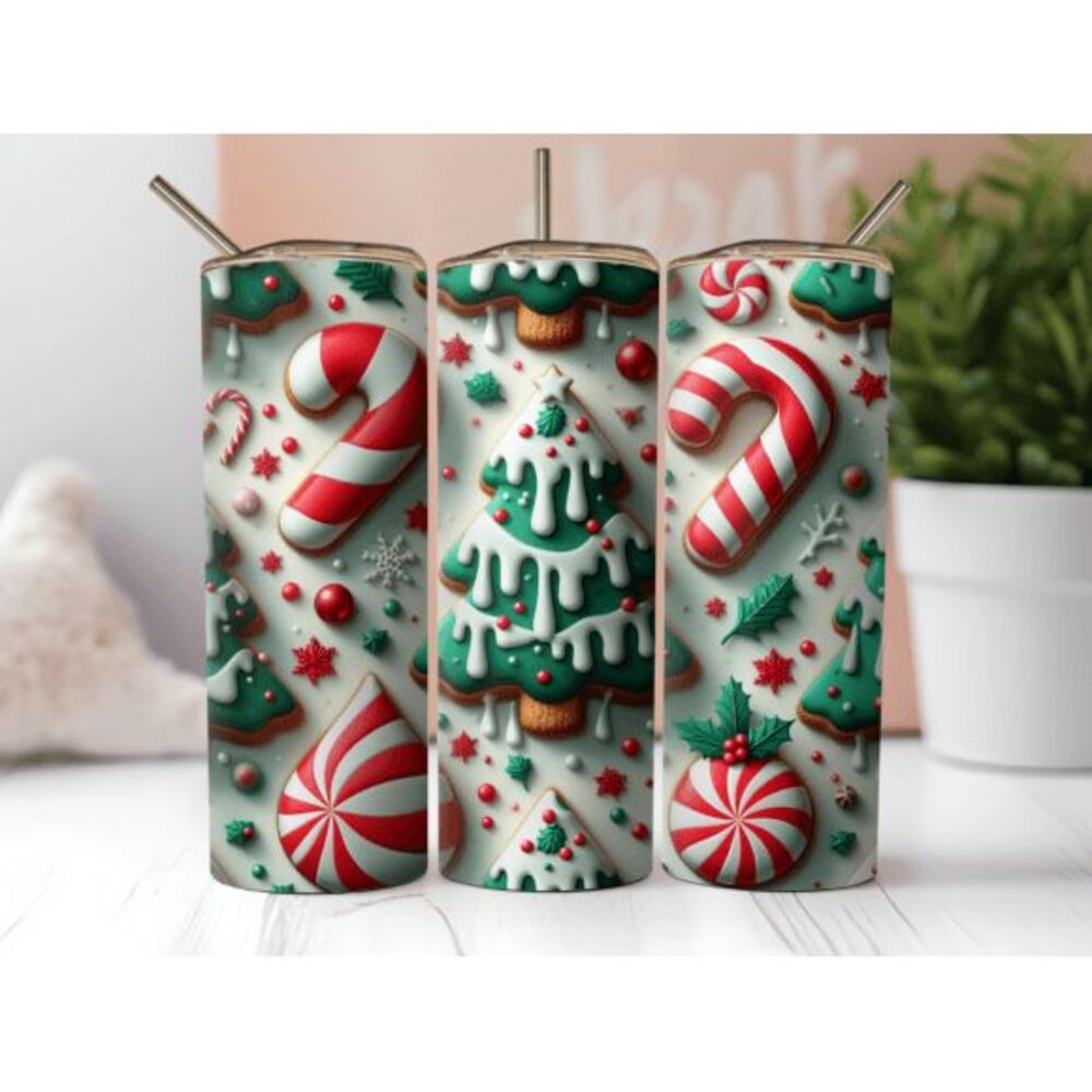 20oz Christmas Tree Cake‎ drink tumbler